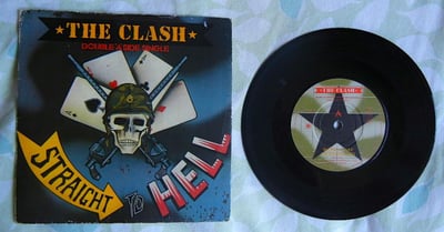 The Clash - Should I Stay or Should I Go / Straight to Hell (CBS 1982, Double A-side)