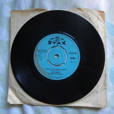 Otis Redding - (Sittin' On) The Dock of the Bay (Stax Records 1968)