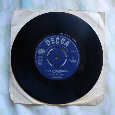 The Rolling Stones - (I Can't Get No) Satisfaction (Decca Records 1967)