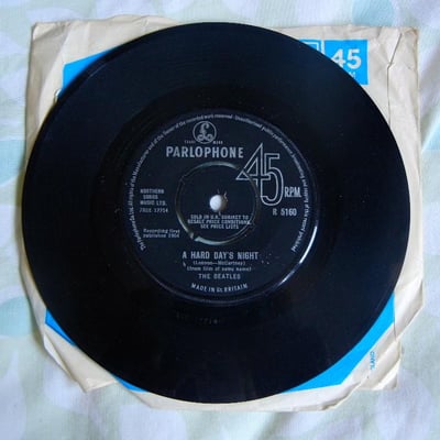 The Beatles - A Hard Day's Night (Parlophone Records 1964)
