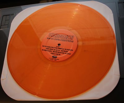 Propagandhi - 12" - How To Clean Everything (conflict-free gold) /1028
