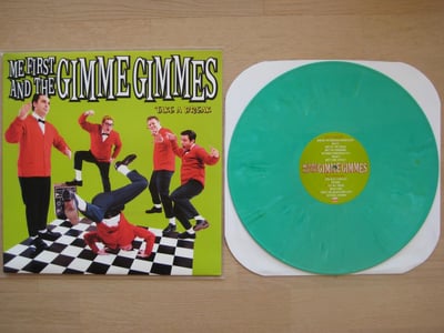 Me First And The Gimme Gimmes: Take A Break (Fat Wreck Chords 2003 / mint green / insert) /329