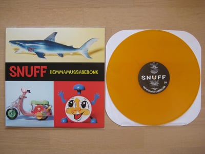 Snuff: Demmamussabebonk (Fat Wreck Chords 2010 / yellow / lyric sheet / classic color repress) /218