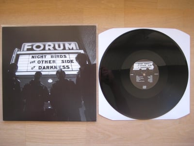Night Birds: The Other Side Of Darkness (Taken By Surprise Records 2011 / black / lyric sheet / EU tour flyer) /500