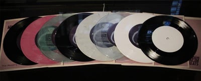 Masked Intruder/Dan Vapid And The Cheats - 7" - The Wedding (TEST PRESS)