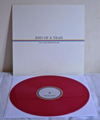 Self Defense Family (End of a Year) - You Are Beneath Me (Deathwish Inc. 2010, 1st Pressing, Magenta /1000)