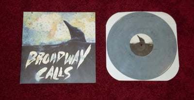 Broadway Calls- Comfort/Distraction (Grey Blue Opaque)/400 First Pressing Hot Topic Exclusive
