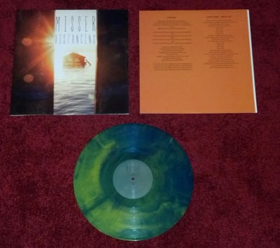 Misser- Distancing EP (Blue/Gold Starburst w/ Etching)/300 First Pressing