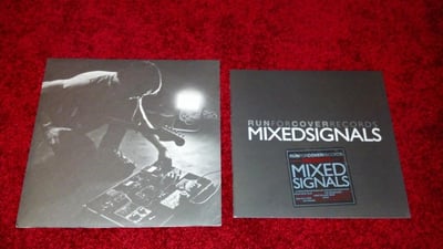 Run For Cover Records- Mixed Signals Vol. 1 (Sea Blue & White)/500 First Pressing Hot Topic Exclusive
