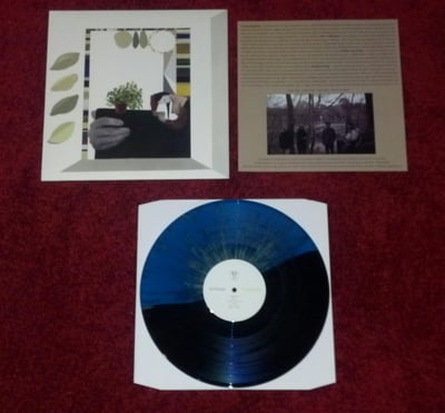 Turnover- Magnolia (Half Black/Half Blue w/ Green Splatter)/ First Pressing Hot Topic Exclusive