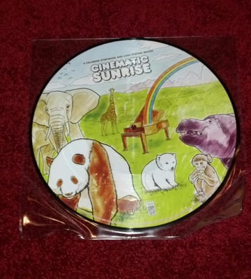 Cinematic Sunrise- "A Coloring Story Book" (Picture Disc)/1000 One-time Pressing