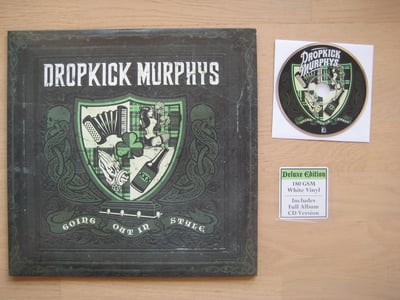 Dropkick Murphys: Going Out In Style 2xLP (Born & Bred Records 2011 / white / 180g / gatefold / CD)