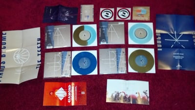 Pianos Become the Teeth/Touche Amore Split- (Gold)/500 First Pressing
