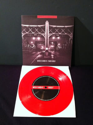Into It. Over It.///Such Gold - Split (Clear Red /200)