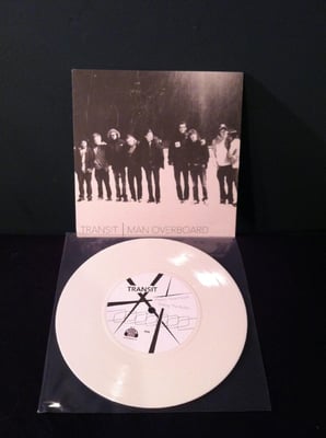 Transit///Man Overboard - Split (First Press: White /500)