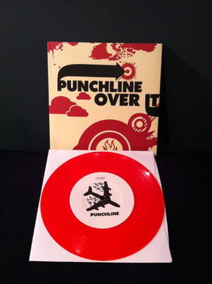 Punchline///Over It - Split (Transparent Red /2000)
