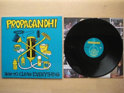 Propagandhi: How To Clean Everything - 20th Anniversary Edition (Fat Wreck Chords 2013 / black / download code)