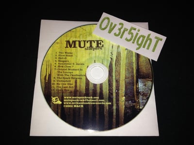 Mute - Sleepers (2004) Milk & Cookies Records / Promo CD
