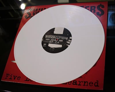 Swingin' Utters - 12" - Five Lessons Learned (white) /???