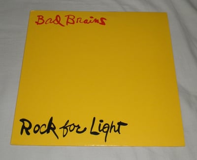 Bad Brains - Rock for Light (black)