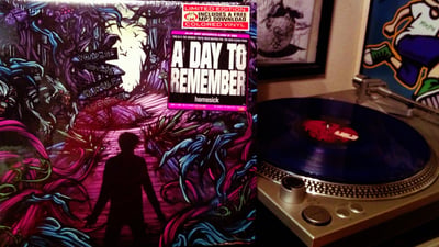 A Day To Remember - "Homesick" (Clear Blue Vinyl)