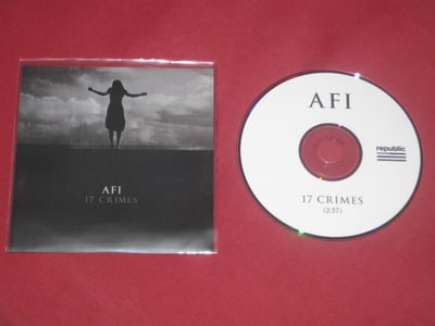 AFI 17 Crimes 2013 Republic US promo (Plastic wallet, acetate)