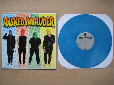 Masked Intruder: s/t (Fat Wreck Chords 2013 / blue / lyric sheet / download code) /160