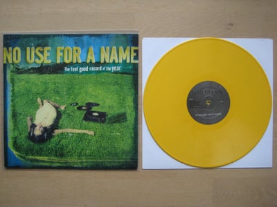 No Use For A Name: The Feel Good Record Of The Year (Fat Wreck Chords 2008 / yellow / lyric sheet / CD) /300