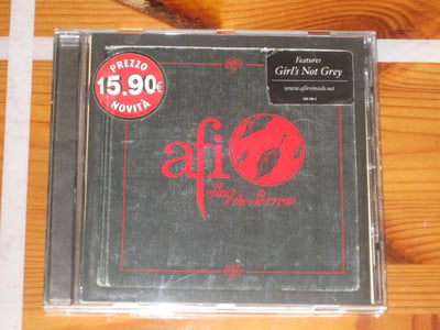 AFI Sing the Sorrow 2003 DreamWorks Italian (EU) edition – Red
