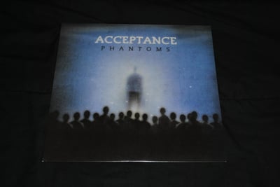 Acceptance - Phantoms | (Half Clear/Half Royal Blue - LT 200) [1st on Bad Timing Records]