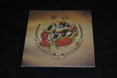 Story So Far, The/Stick To Your Guns - Split 7" | (Half Clear/Half Beer w/ Black Splatter - LT 500) [1st on Pure Noise Records] *SOLD $20.00*
