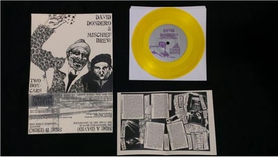 Mischief Brew/ David Dondero -Two Boxcars 7" [Gold]