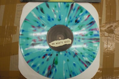 Nofx - Hofx - aqua vinyl with ,red,green, white and blue splatter 1/7300