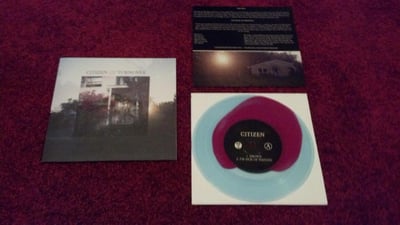 Citizen/Turnover Split- (Electric Blue/Hot Pink Split)/300 Third Pressing