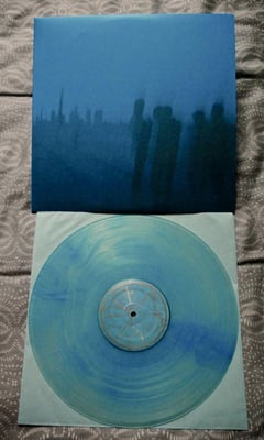 Touché Amoré - Is Survived By (Deathwish Inc., 2013, 1st Pressing, Clear/Cyan Mix /2006)