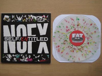 NOFX: Self/Entitled (Fat Wreck Chords 2012 / clear splattered / download code / FAT store exclusive) /150