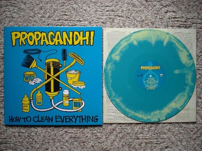 Propagandhi - How To Clean Everything (Blue/Yellow Swirl) /749