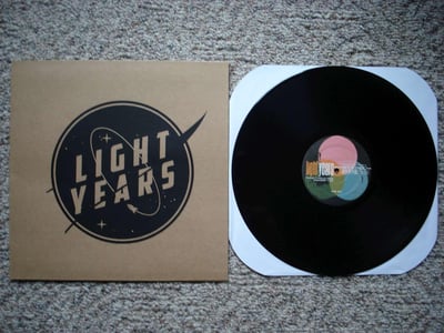 Light Years - I Won't Hold This Against You (Black) Silk Screened Cover /50