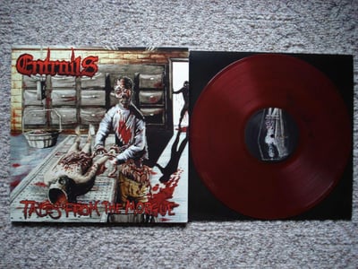 Entrails - Tales From The Morgue (Festering Wound Red & Black) /100