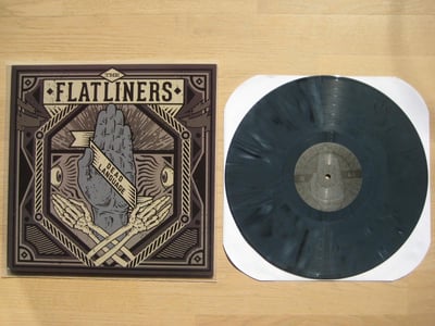 The Flatliners: Dead Language (New Damage Records 2013 / grey / lyric sheet / download code) /309