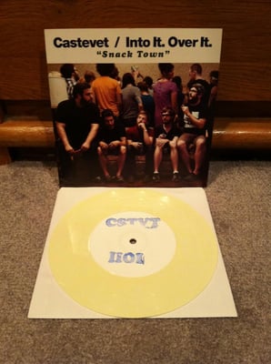 Into It. Over It.///Castevet - Snack Town Split (Cream /150)