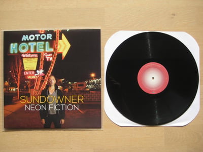 Sundowner: Neon Fiction (Fat Wreck Chords 2013 / black / lyric sheet / download code)