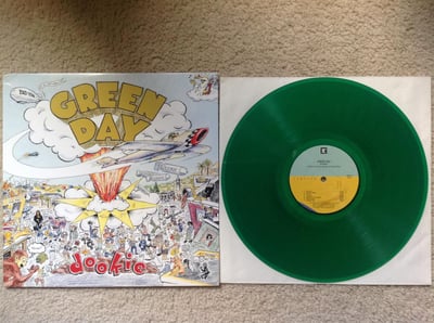 Green Day - Dookie (5th Press, Translucent Dark Green /2500 [Hot Topic Exclusive] Reprise Records