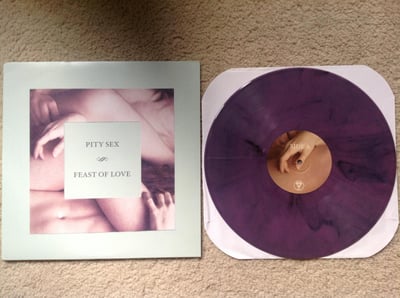 Pity Sex - Feast Of Love (1st Press, Lilac /400) Run For Cover Records