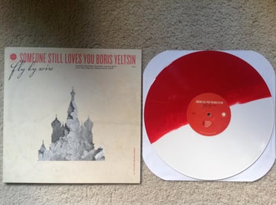 Someone Still Loves You Boris Yeltsin - Fly By Wire (1st Press, Red/White Split /800) Poly Vinyl Records