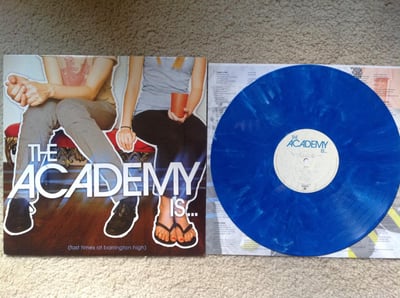 The Academy Is... - Fast Times At Barrington High (1st Press, Blue Marble /2000) Fueled By Ramen Records