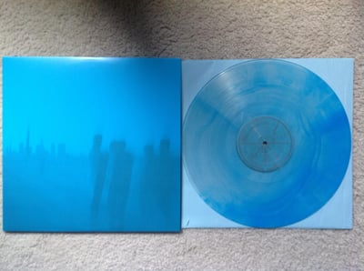 Touché Amore - Is Survived By (1st Press, Clear/Cyan Mix /2006) Deathwish Records