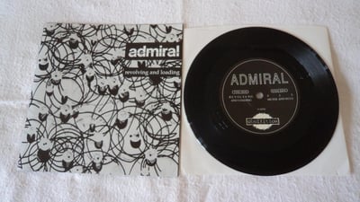 admiral - revolving and loading (1991, ebullition records) [black vinyl]