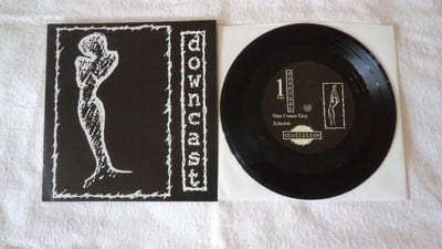 downcast - self-titled (1990, ebullition records) [black vinyl]