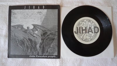 jihad ‎- gods forsaken people... (1995, schema records) [black vinyl]